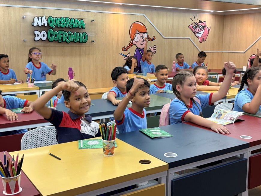Projeto ‘Na Quebrada do Cofrinho’ leva educação financeira de forma lúdica a estudantes de Franco da Rocha