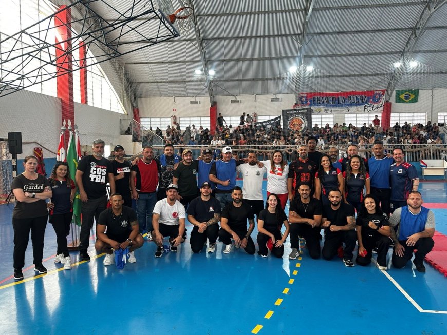 1º Desafio de Lutas Casadas de Jiu-Jitsu reúne 200 atletas no Ginásio Paulo Rogério
