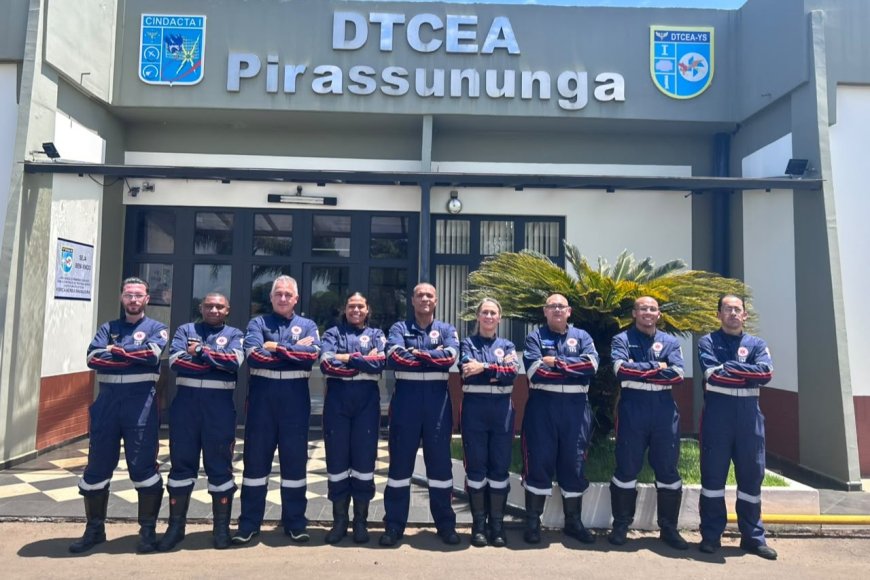 Profissionais do SAMU de Cajamar participam de capacitação da Força Aérea Brasileira